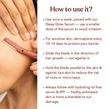 how to use a dermaplaner for brown skin
