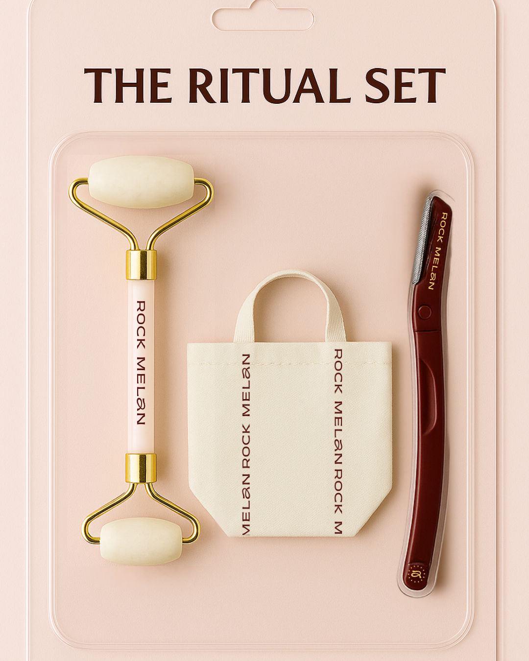 skincare set for brown skin. gift.
